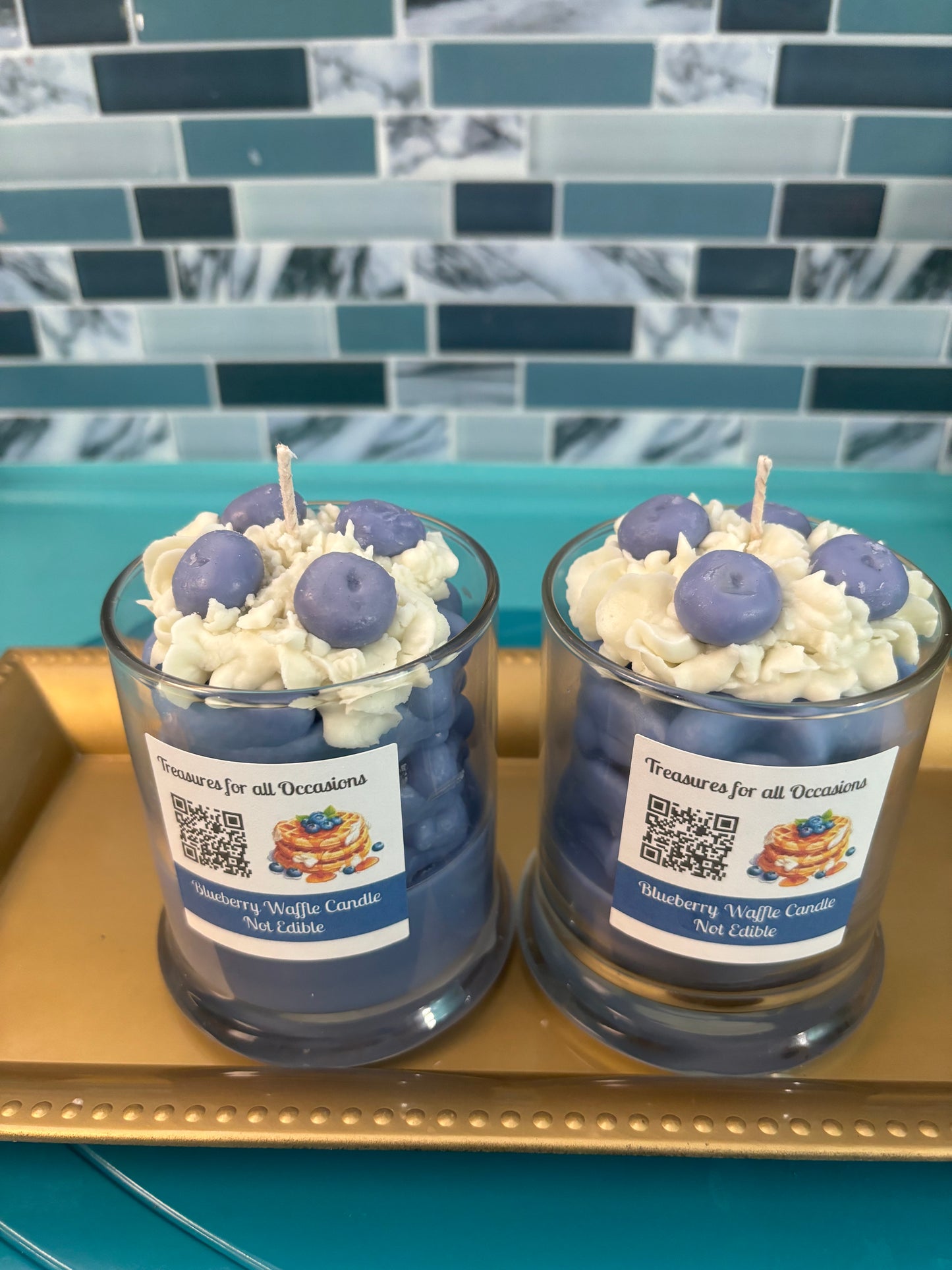 Blueberry Waffle Candle