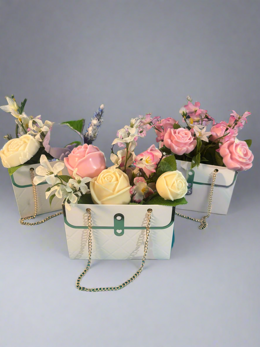 Wax Melt Flower Purse