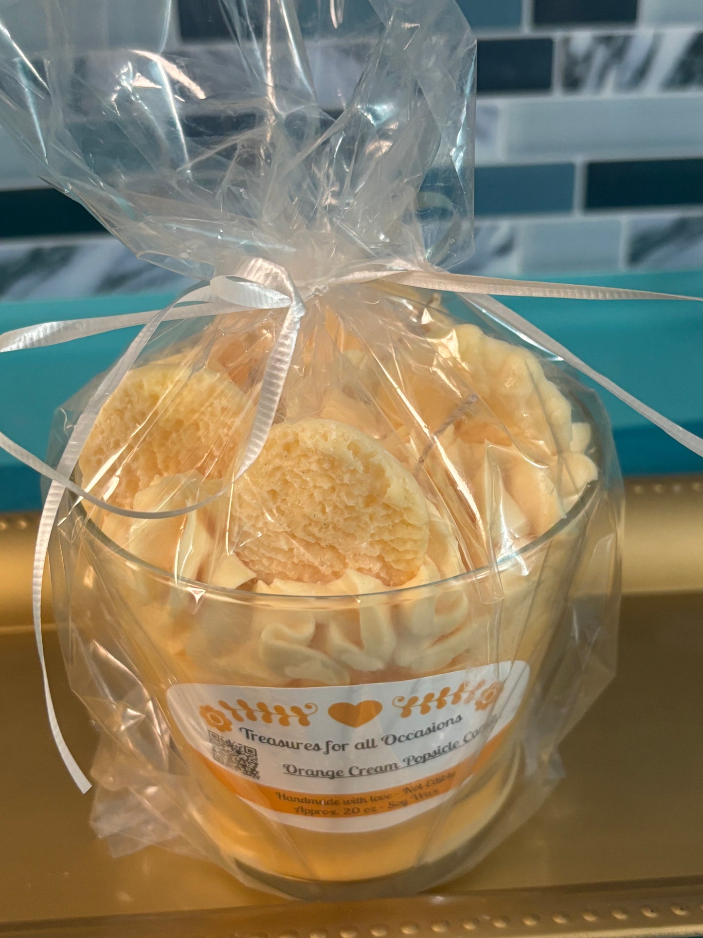 Orange Cream Popsicle Candle