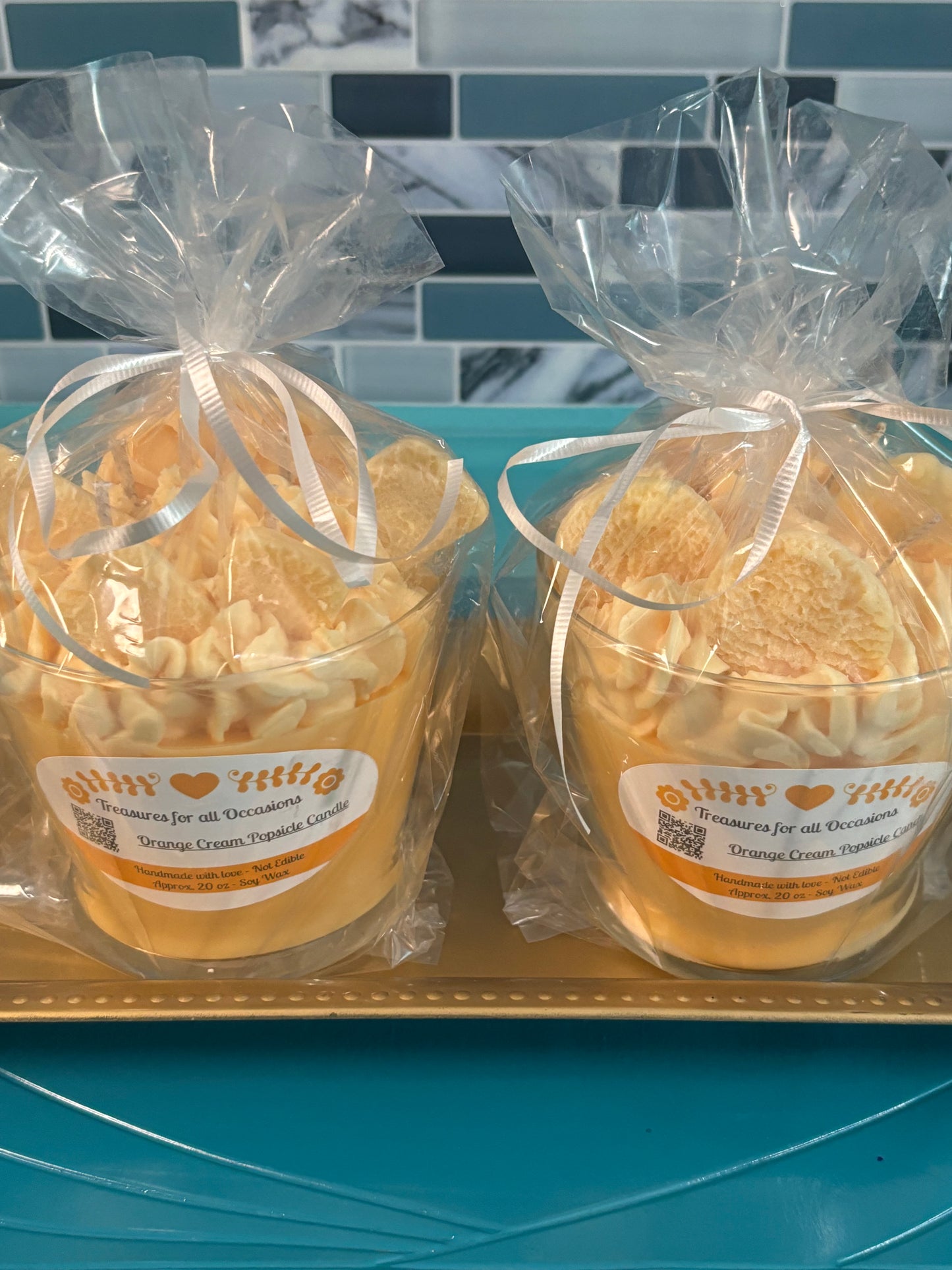 Orange Cream Popsicle Candle