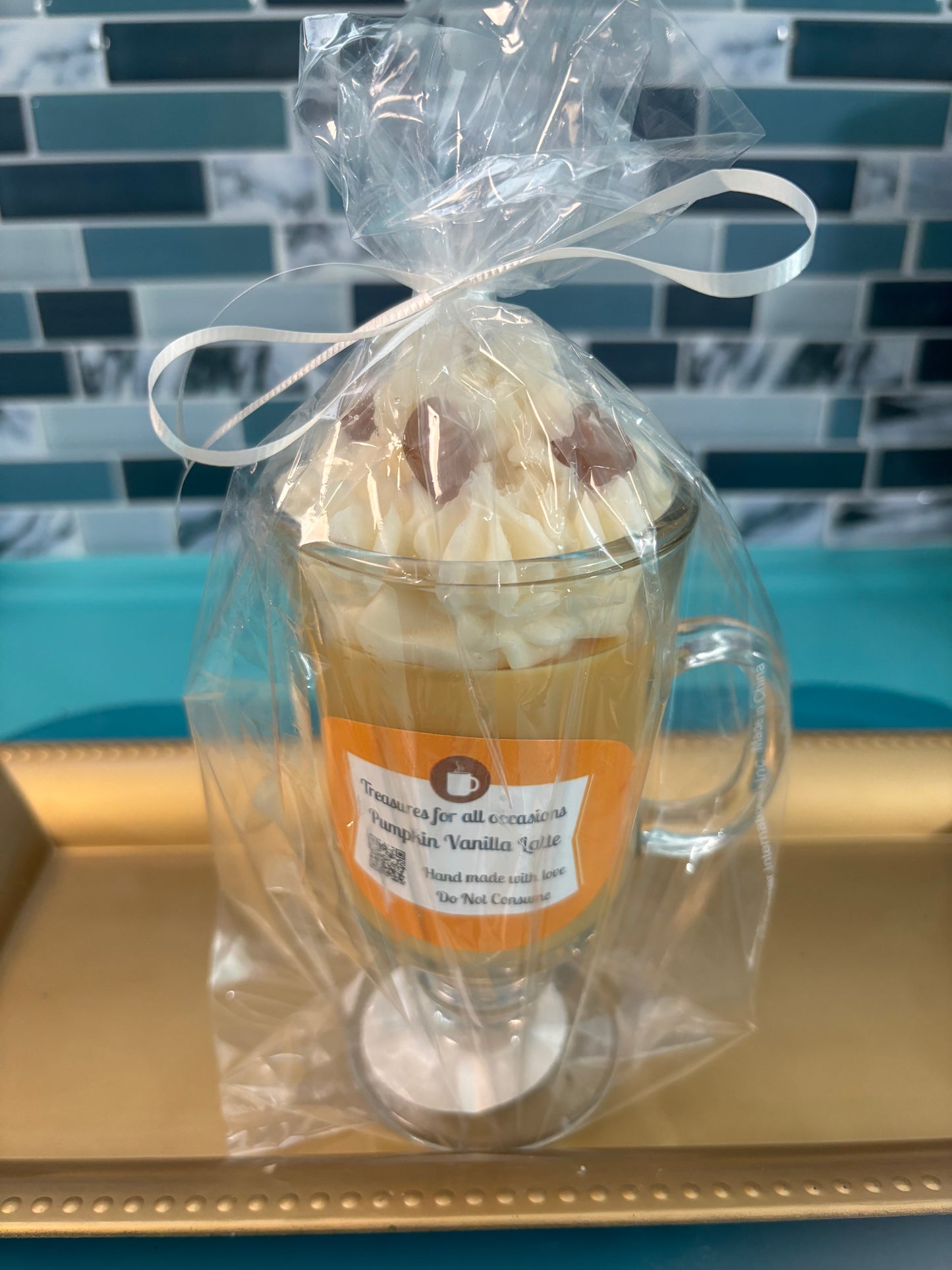 Pumpkin Vanilla Latte Candle