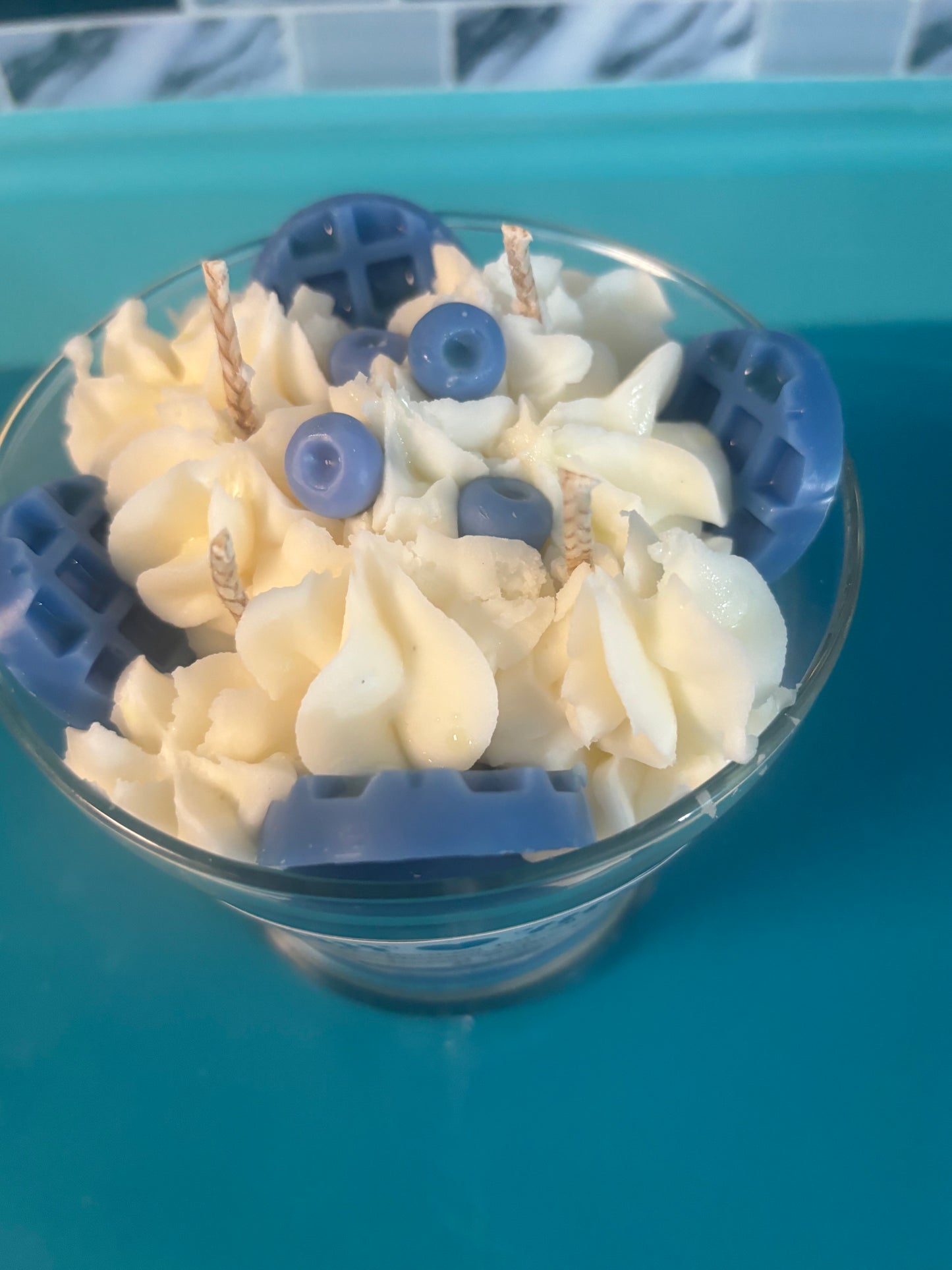 Blueberry Dessert Candles