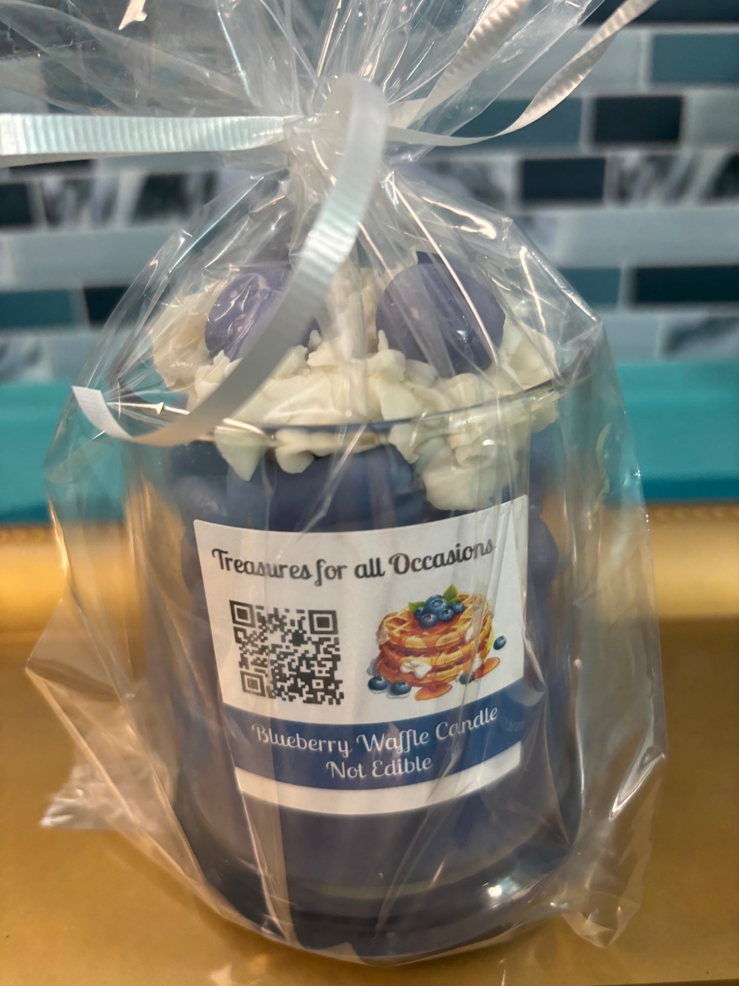 Blueberry Waffle Candle