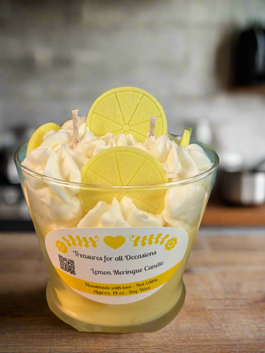 Lemon Meringue Candle